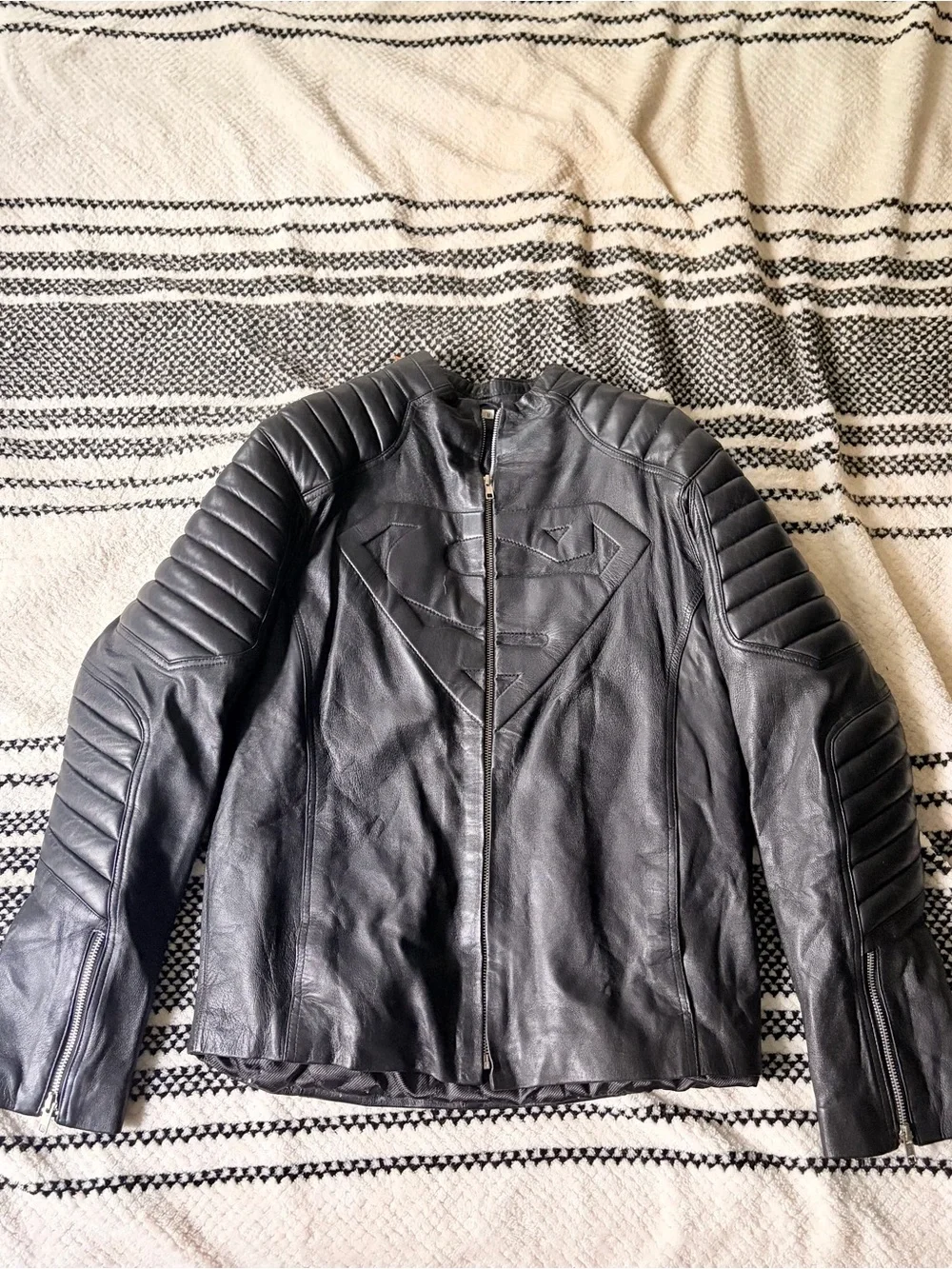 Black leather Jacket